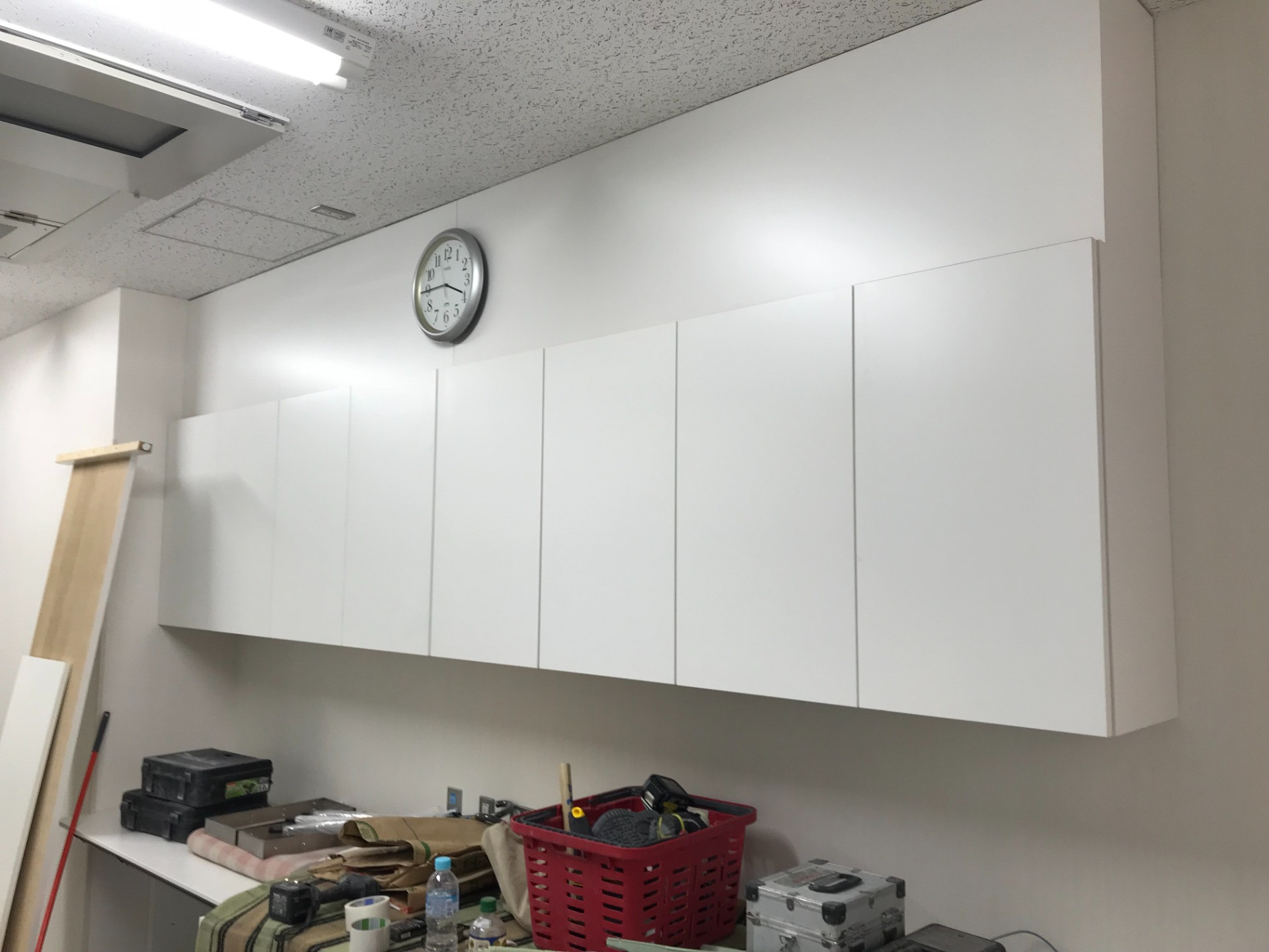 木製吊り棚・作業台