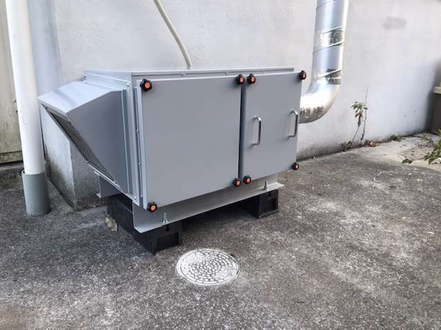 陰圧室ユニット自社開発に成功です